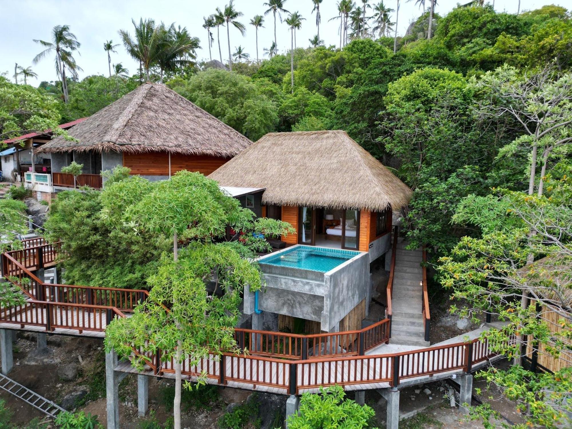 Koh Tao Relax Freedom Beach Resort Exteriör bild