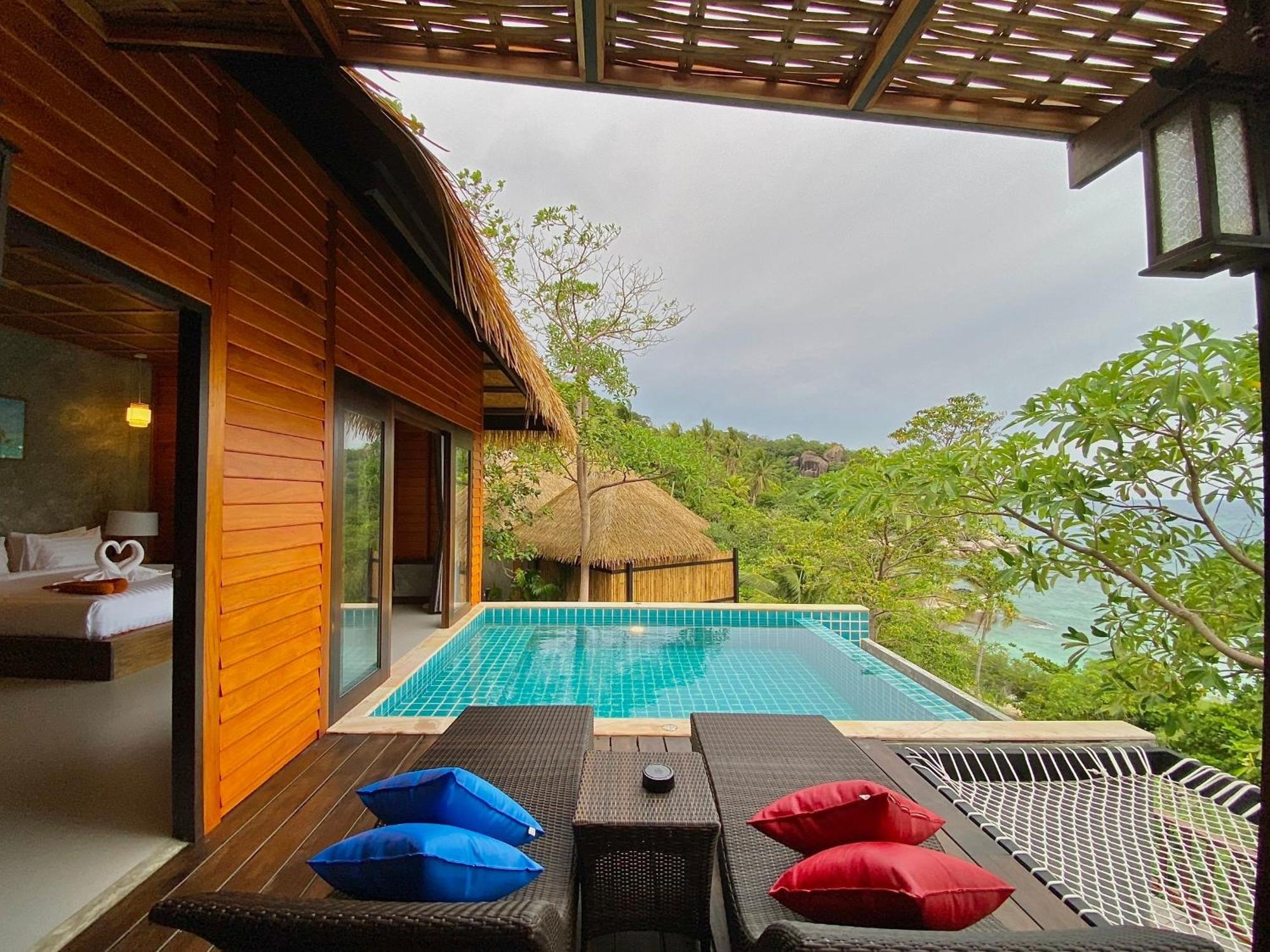 Koh Tao Relax Freedom Beach Resort Exteriör bild