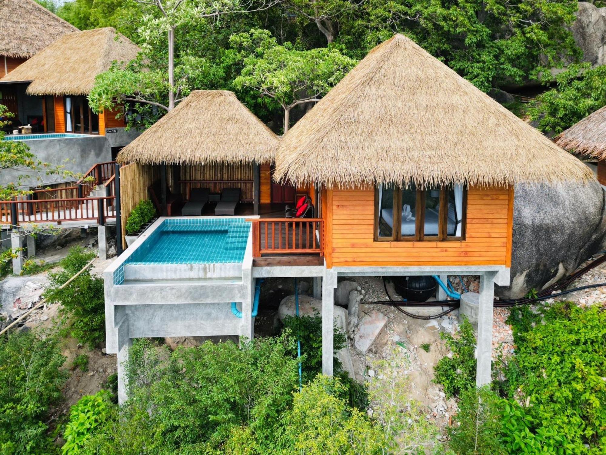 Koh Tao Relax Freedom Beach Resort Exteriör bild